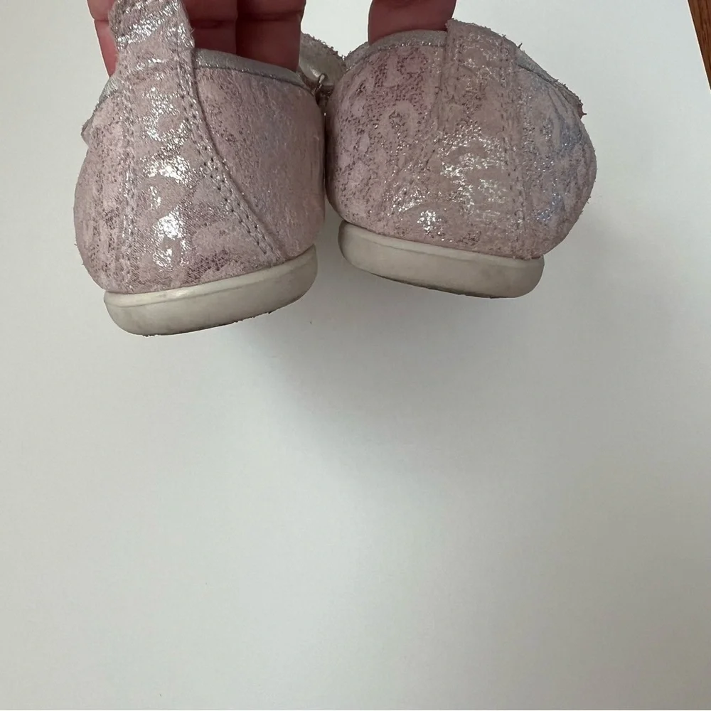 Ciciban|Kids Girls Glittery Pink Mary Jane Flats -Size 11